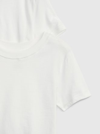 Baby & T-shirt i ekologisk bomull för småbarn (2-pack)