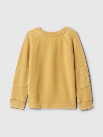 Baby & Texturerad Raglan T-shirt för småbarn