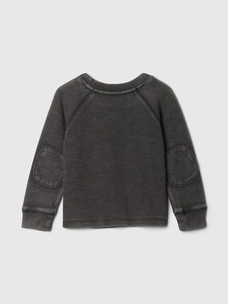 Baby & Texturerad Raglan T-shirt för småbarn