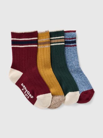 Baby & Toddler Athletic Crew Socks (4-pack)