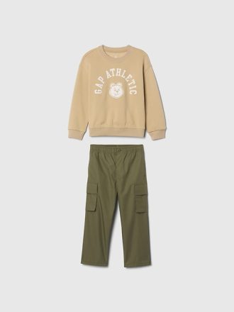 Baby & Toddler Athletic Logo Outfit Set