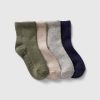 Baby & Toddler CashSoft Quarter Crew strumpor (4-pack)