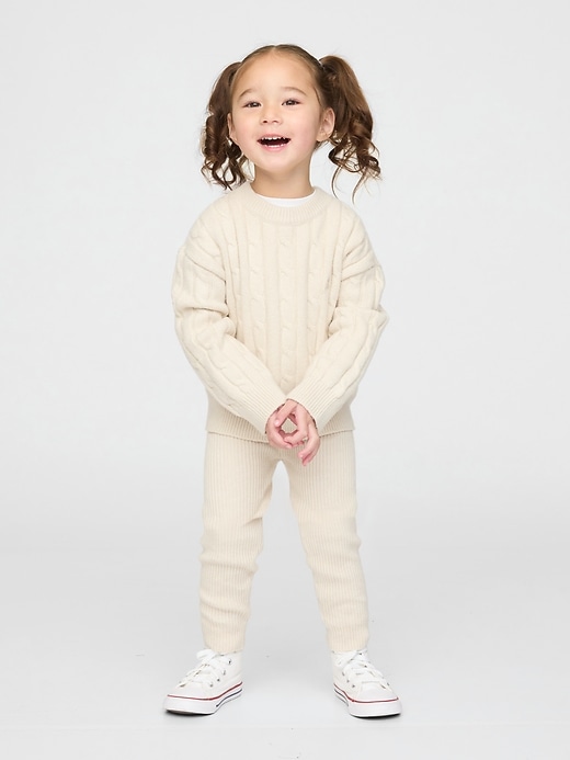 Baby & Toddler CashSoft Rib Sweater Leggings Baby & Toddler CashSoft Rib Sweater Leggings