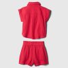 Baby & Toddler Crinkle Gauze Tvådelad Outfit Set Baby & Toddler Crinkle Gauze Tvådelad Outfit Set