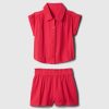 Baby & Toddler Crinkle Gauze Tvådelad Outfit Set Baby & Toddler Crinkle Gauze Tvådelad Outfit Set