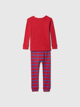 Baby & Toddler Marvel Organic Borstad Bomull PJ Set