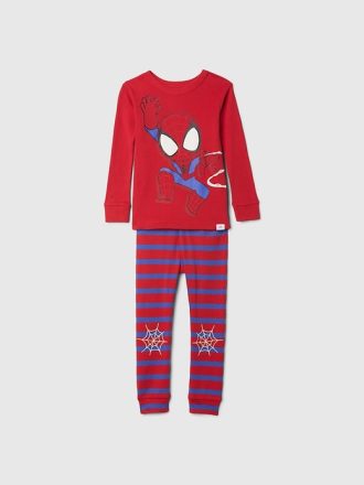 Baby & Toddler Marvel Organic Borstad Bomull PJ Set