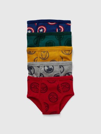 Baby & Toddler Marvel Superhjältetrosor i ekologisk bomull (5-pack)