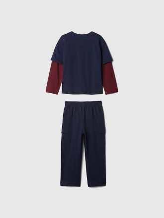 Baby & Toddler Mix & Matcha Cargo Outfit Set
