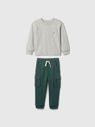 Baby & Toddler Mix & Matcha Cargo Outfit Set