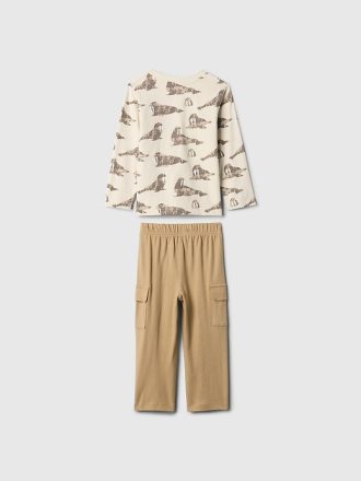 Baby & Toddler Mix & Matcha Cargo Outfit Set