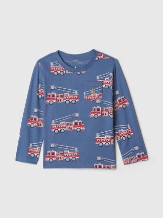 Baby & Toddler Mix & Matcha T-shirt med fickor