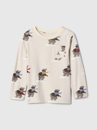 Baby & Toddler Mix & Matcha T-shirt med fickor