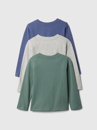 Baby & Toddler Mix & Matcha T-shirts med fickor (3-pack)