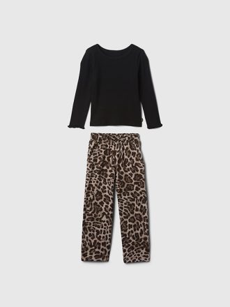 Baby & Toddler Mix & Matcha Wide-Len Outfit Set