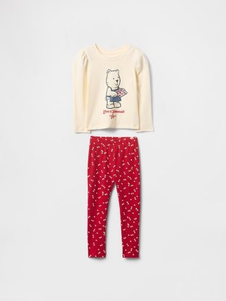 Baby & Toddler Mix & Matcha grafisk outfitset