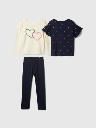 Baby & Toddler Mix & Matcha tredelade outfitset