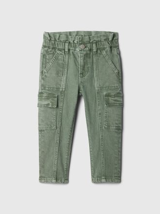 Baby & Toddler Precis Like Mom Ruffle Cargo Jeans