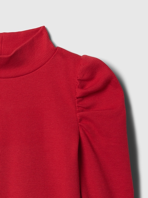 Baby & Toddler Puff Sleeve Rib Mockneck Baby & Toddler Puff Sleeve Rib Mockneck