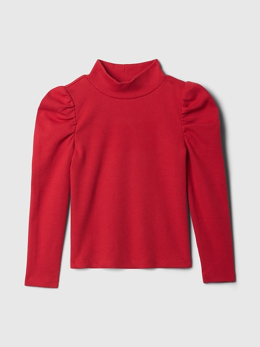 Baby & Toddler Puff Sleeve Rib Mockneck Baby & Toddler Puff Sleeve Rib Mockneck