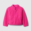 Baby & Toddler Sherpa Pullover med halv dragkedja Baby & Toddler Sherpa Pullover med halv dragkedja