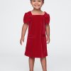 Baby & Toddler Velour Bow Shift Dress Baby & Toddler Velour Bow Shift Dress