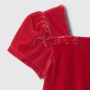 Baby & Toddler Velour Bow Shift Dress Baby & Toddler Velour Bow Shift Dress
