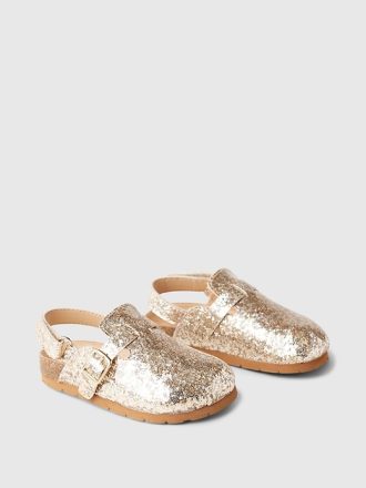 Baby & Träskor med glitterkork för småbarn