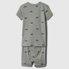 Baby & Kort PJ-set av ekologisk bomull för småbarn Baby & Kort PJ-set av ekologisk bomull för småbarn