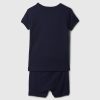 Baby & Kort PJ-set av ekologisk bomull för småbarn Baby & Kort PJ-set av ekologisk bomull för småbarn