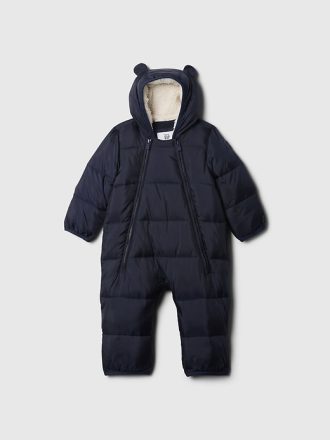Baby återvunnen tung snödräkt