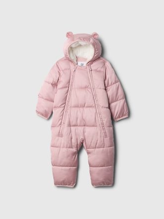 Baby återvunnen tung snödräkt
