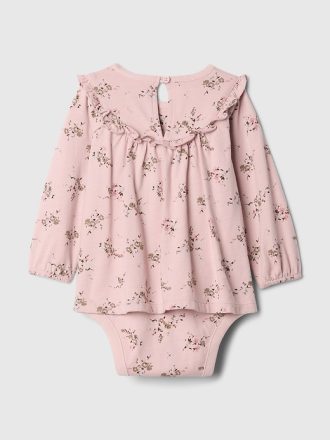 Baby bodysuit i ekologisk bomull