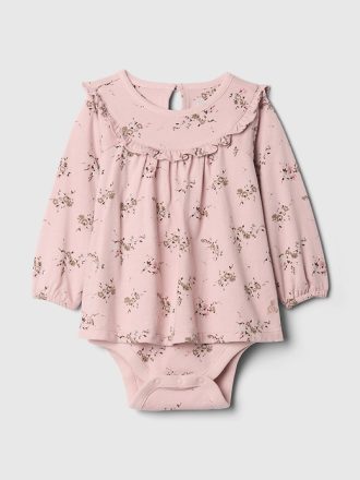 Baby bodysuit i ekologisk bomull