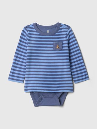 Baby bodysuit i ekologisk bomull