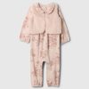 Baby fuskpälsväst Outfit Set