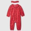 Baby velour rosett One-Piece Baby velour rosett One-Piece
