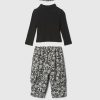 Babyblommiga manchesterbyxor Babyblommiga manchesterbyxor