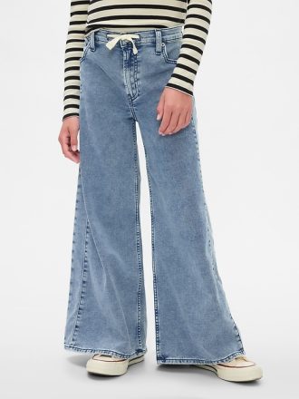 Baggy jeans i medelhöga för barn