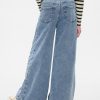 Baggy jeans i medelhöga för barn