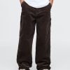 Barn Baggy Corduroy Carpenter Byxor