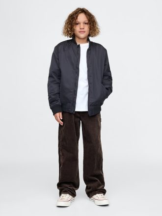 Barn Baggy Corduroy Carpenter Byxor