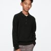 Barn CashSoft Rib Polo Sweater