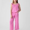 Barn Crinkle Gauze Top