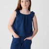Barn Crinkle Gauze Top