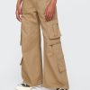 Barn Dubbel Cargo Baggy Byxor
