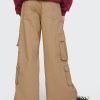Barn Dubbel Cargo Baggy Byxor