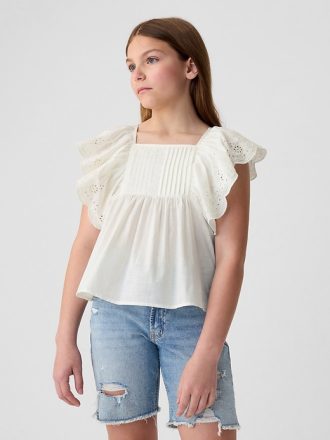 Barn Fladder Eyelet Shirt