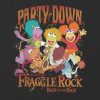Barn Fraggle Rock Party Down Grafisk Boxy Crop T-shirt