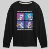 Barn Frozen Olaf Skapar minnen Skapar traditioner Långärmad grafisk t-shirt